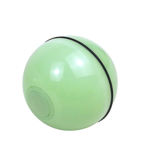 LED Laser Elektronische Roll Haustier Lustige Katze Spielzeug Ball