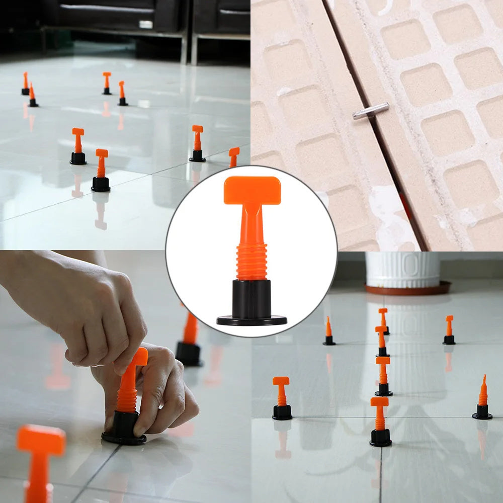 151/251/326/426 PCS Tile Leveler Decorative Tools - Reusable Ceramic Tile Leveling Tools - Floor Wall Spacers - Positioning Spacers - PP Material - No Electronic Parts - No Battery - No Power Source