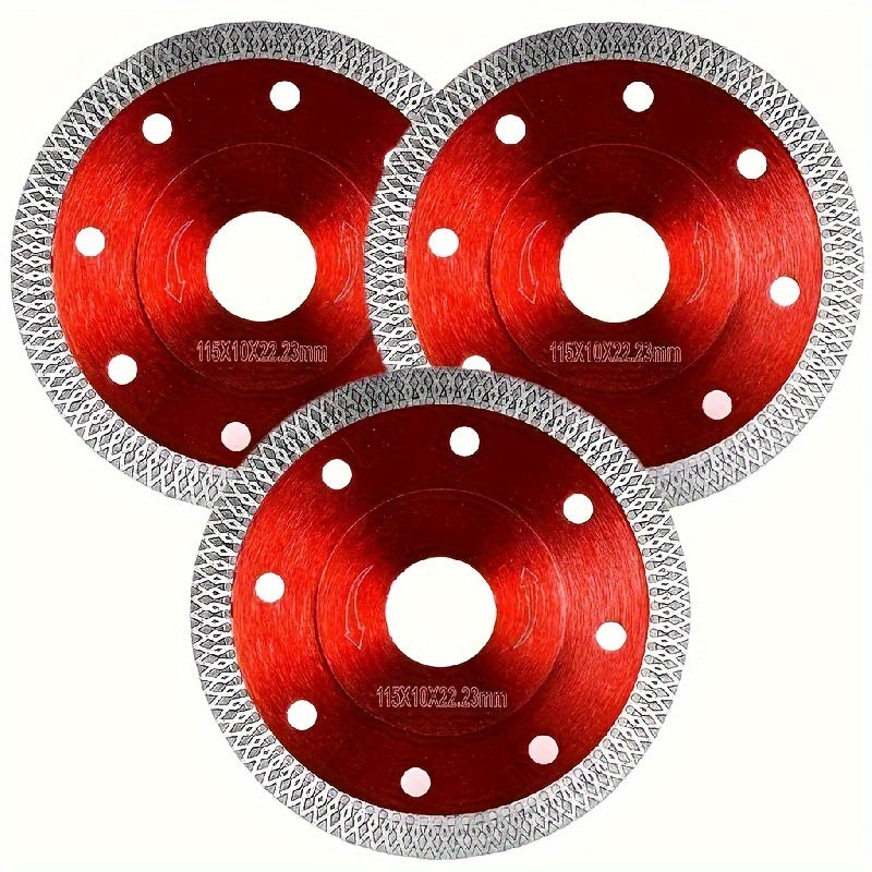 1pc Super-Thin Diamond Tile Cutting Blade - Laser-Guided Precision, Long-Lasting Durability - Perfect for Seamless Ceramics, Granite, & Marble Work