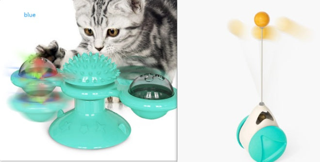 Katze Plattenspieler Katze Windmühle Spielzeug Glühenden Spielzeug