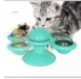 Katze Plattenspieler Katze Windmühle Spielzeug Glühenden Spielzeug